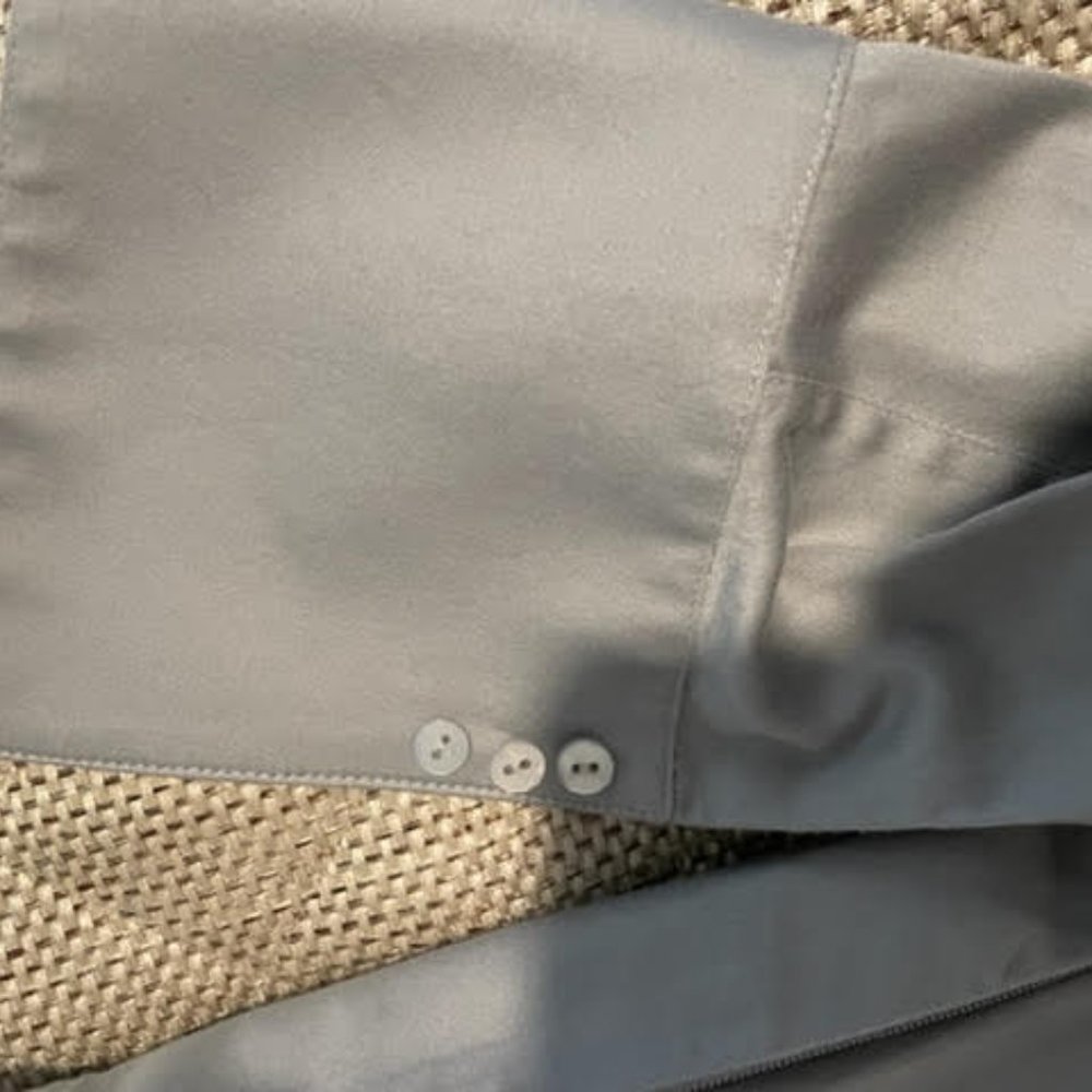 Blue/grey long sleeve top by Eye